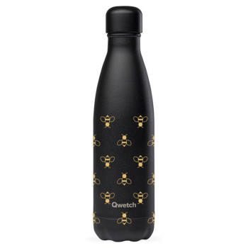 Bouteille Isotherme Inox Noir Intégral Bee 500ml
