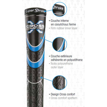 Grip X Cross Comfort Gris/Noir 2