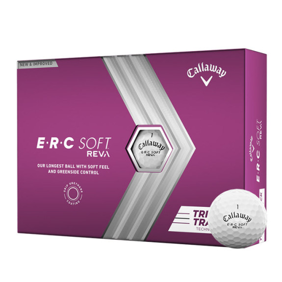 12 Balles de golf ERC Soft REVA