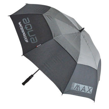 Parapluie Aqua GU360 Noir/Gris 52" (132cm) Parapluie Aqua GU360 Noir/Gris 52" (132cm)