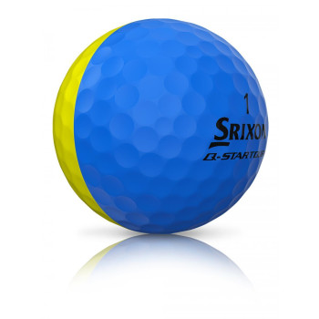 12 Balles de golf Q Star Tour Divide Brite Jaune/Bleu 12 Balles de golf Q Star Tour Divide Brite Jaune/Bleu