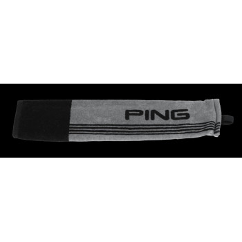 Serviette Tri Fold Gris Noir 2