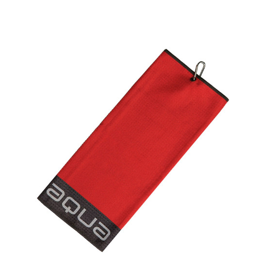 Serviette Tri plis Aqua Rouge (40cm x 53cm)