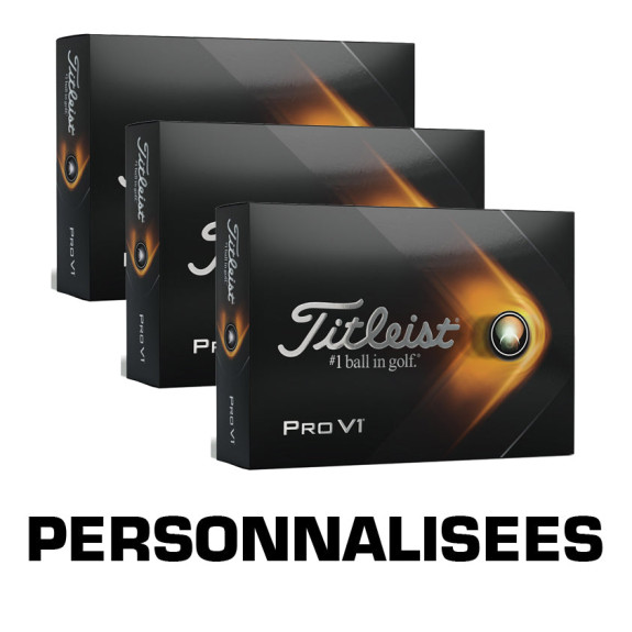 3x12 Balles ProV1 Personnalisées