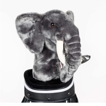 Couvre Clubs Driver Elephant Peluche 2