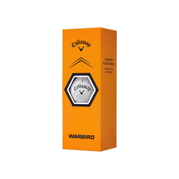 12 x 12 Balles Warbird logotées - Golf des Marques