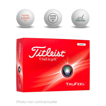 12 x 12 Balles TruFeel logotées - Golf des Marques