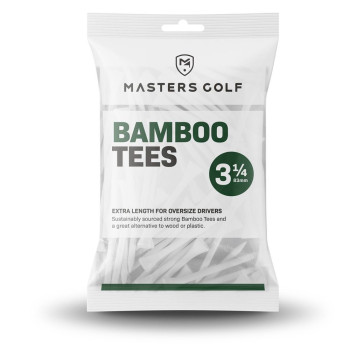 15 Tees 3 1/4 bamboo white (83mm)