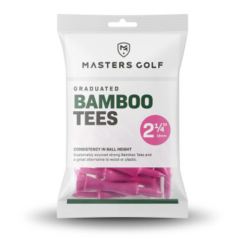 20 Tees 2 1/4 bamboo pink (38mm)