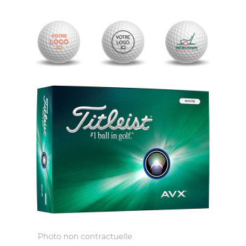 12 x 12 Balles AVX logotées - Golf des Marques