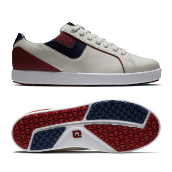 FJ Links 98149 Crème/Bordeaux/Marine Femme FJ Links 98149 Crème/Bordeaux/Marine Femme