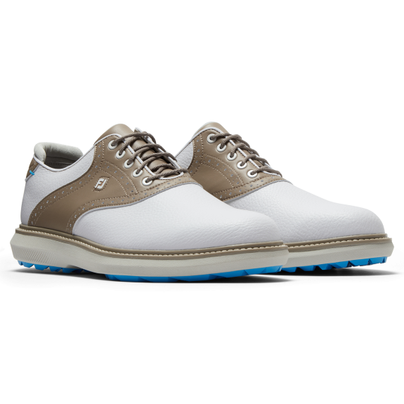 FJ Traditions Spikeless Blanc/Marron 57932 Homme