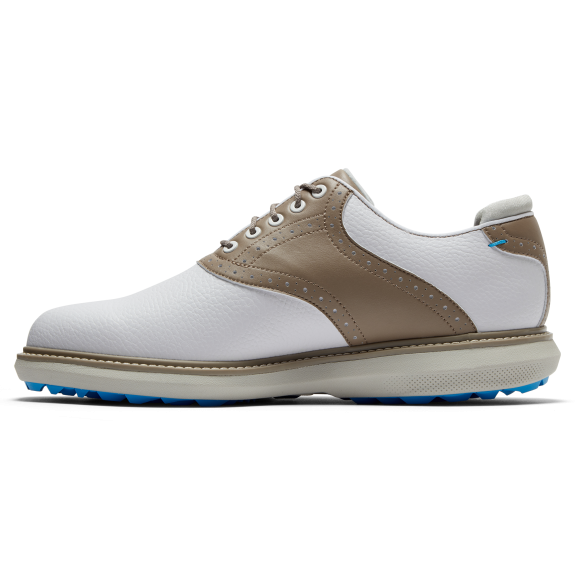 FJ Traditions Spikeless Blanc/Marron 57932 Homme