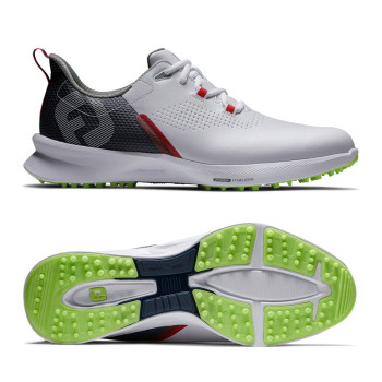 Fuel 55452 Blanc/Marine/Lime Homme