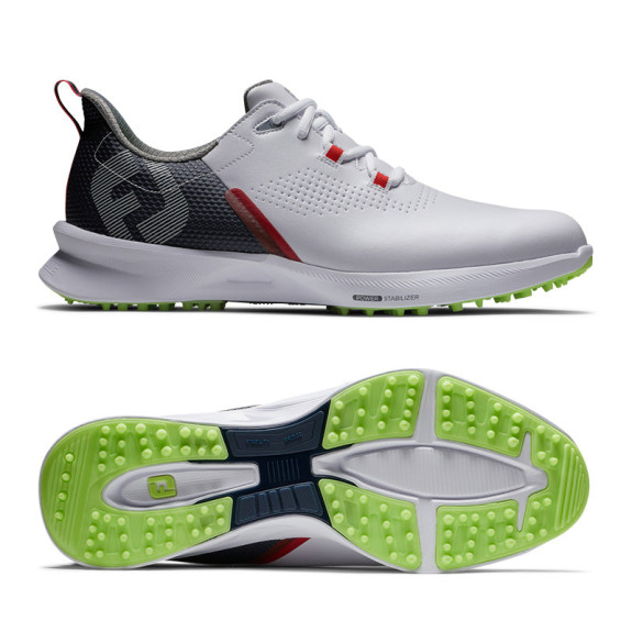 Fuel 55452 Blanc/Marine/Lime Homme