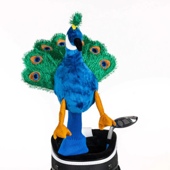 Couvre Clubs Driver Peacock Peluche 2