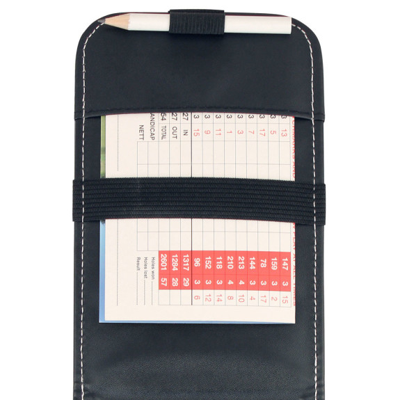 Porte carte de score en cuir