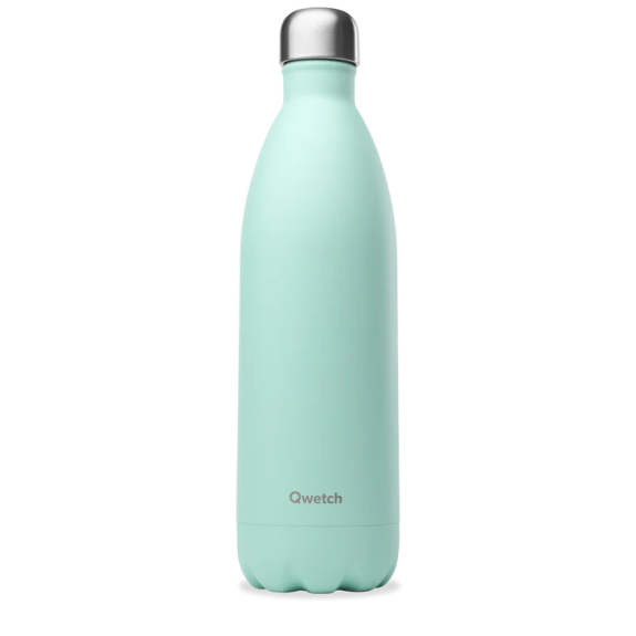Bouteille Isotherme Inox Pastel Vert 1L