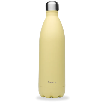 Bouteille Isotherme Inox Pastel Citron Givré 1L