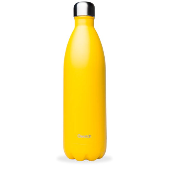 Bouteille Isotherme Inox Pop Jaune 1L