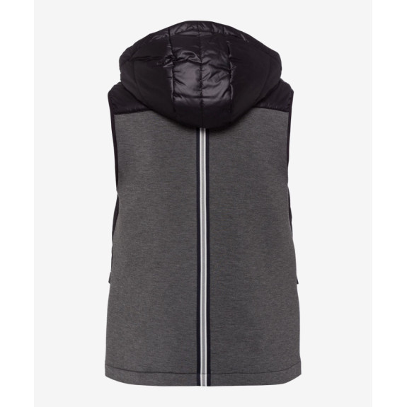 Veste sans manches style Fay Navy Femme