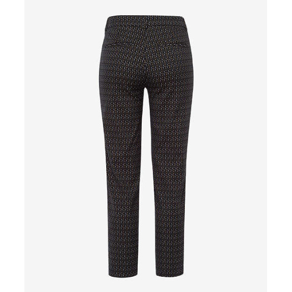 Pantalon Style Maron S Olive Femme