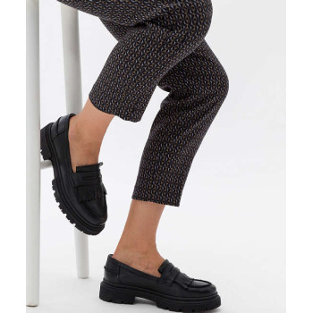 Pantalon Style Maron S Olive Femme