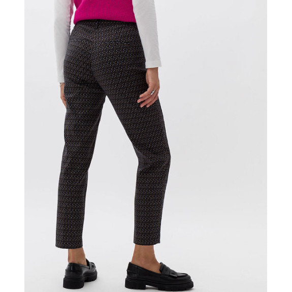 Pantalon Style Maron S Olive Femme