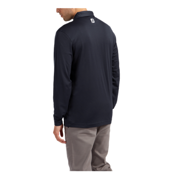 Polo Manches Longues Thermocool Blue Homme