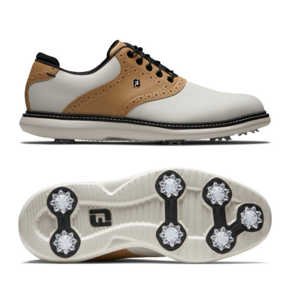 FJ Tradition Natural Luxe 57937 White/Tan Homme