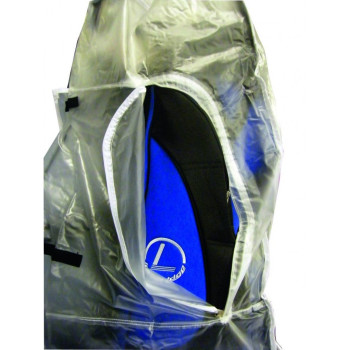 Housse de pluie Deluxe Transparente