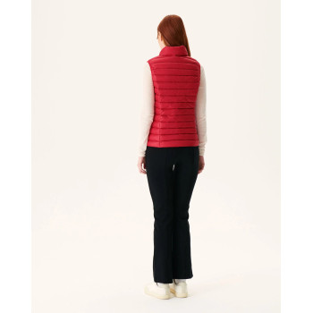 Doudoune sans manches légère Seda Red Femme