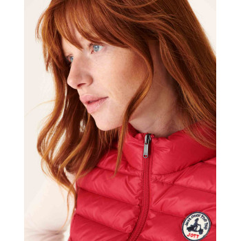 Doudoune sans manches légère Seda Red Femme
