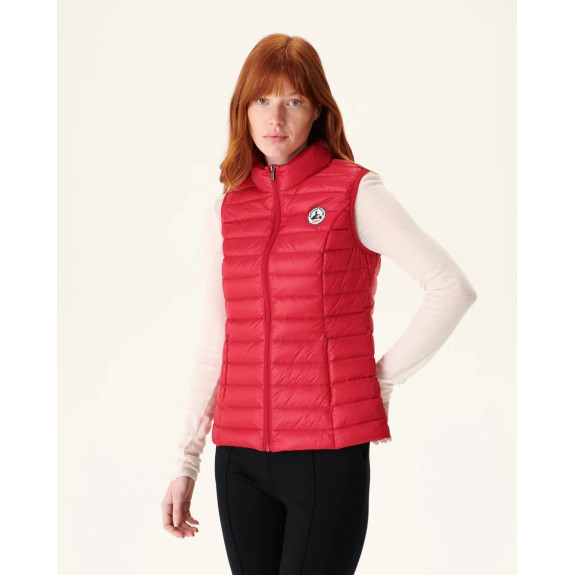 Doudoune sans manches légère Seda Red Femme