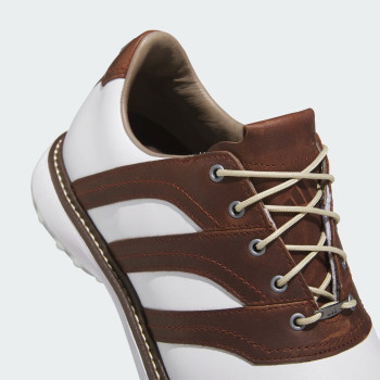 MC Z-Traxion Spikeless White/Cognac/Silver Metallic Homme