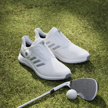 Solarmotion BOA Spikeless Cloud White/Silver Metallic/Blue Burst Homme