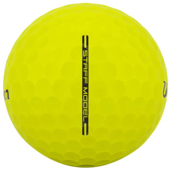 12 Balles de golf Staff Model Yellow 2