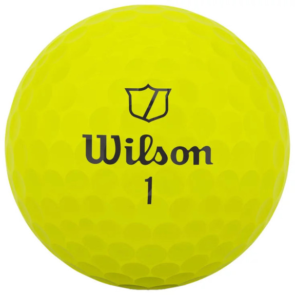 12 Balles de golf Staff Model Yellow