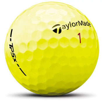 12 Balles de golf TP5X Jaune 2