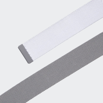 Ceinture Revers WEB BELT Grey White Homme