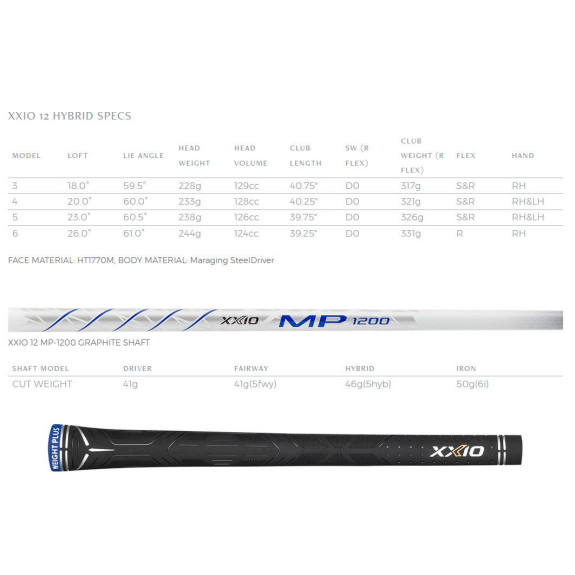 Hybride XXIO 12 | Droitier