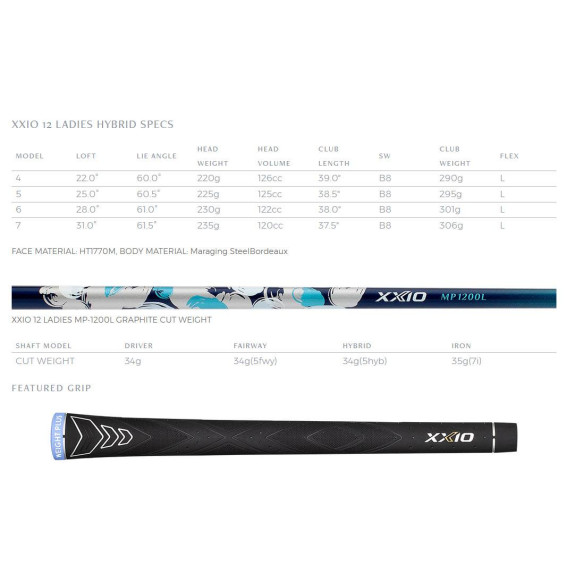 Hybride XXIO 12 Femme | Droitier