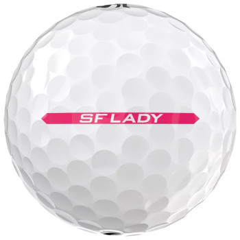 12 Balles de golf Soft Feel Lady White