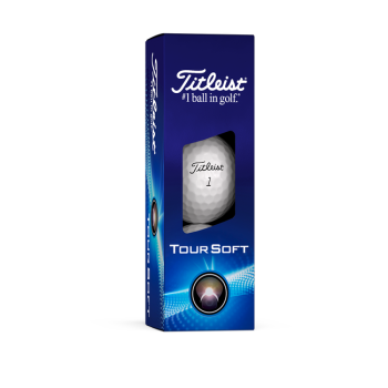12 Balles de golf Tour Soft White