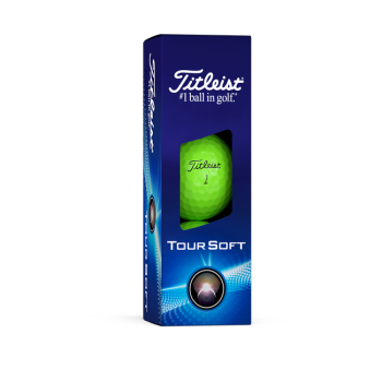 12 Balles de golf Tour Soft Green 2