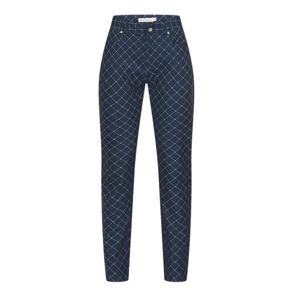Pantalon confort Chie 30 Micro Navy Femme