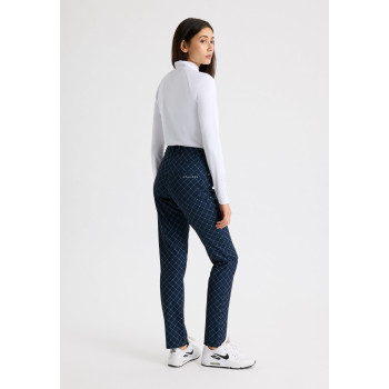 Pantalon confort Chie 30 Micro Navy Femme 2
