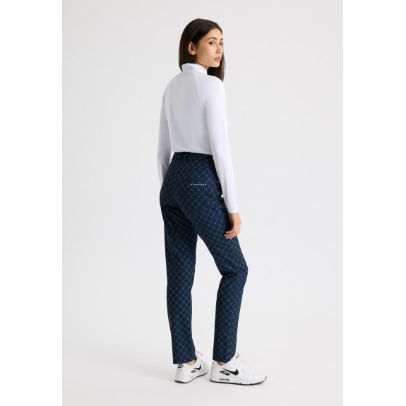 Pantalon confort Chie 30 Micro Navy Femme