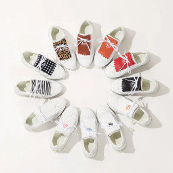 Languette Kiltie White Jeans