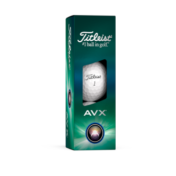 12 Balles de golf AVX 4 White 2